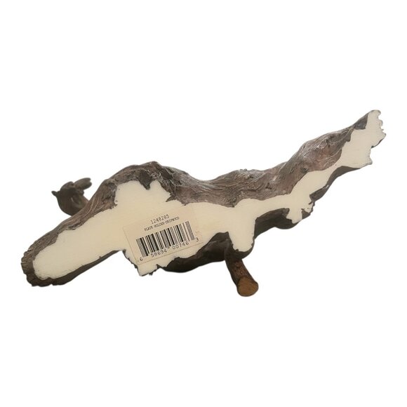 Vintage Heartland Plate DELAYED DEPARTURE Terry Redlin Faux Driftwood Stand 1998 - Picture 11 of 12